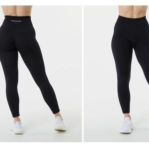 ALPHALETE BLACK LEGGINGS